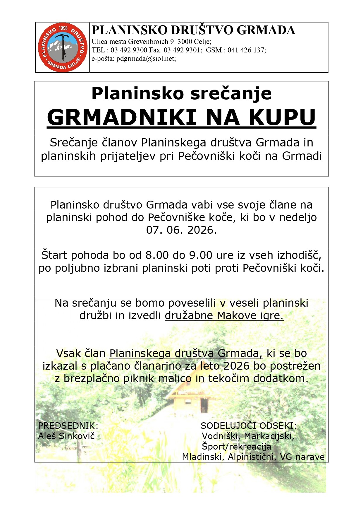 Grmadniki na kupu